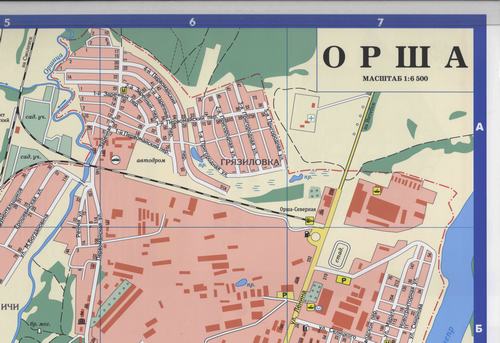 Карта Орши и Барани-1