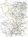 Столбцы. Карта дорог Беларуси Белавтодора