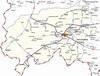 Лельчицы .Карта дорог Беларуси Белавтодора