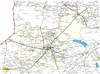 Пружаны .Карта дорог Беларуси Белавтодора