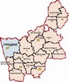 Гродненскаяобласть. Карта дорог Беларуси Белавтодора